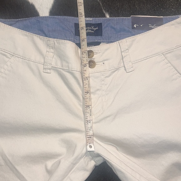 American Eagle Outfitters Mid-2000’s Artist Trouser in Khaki, size 4 long - Picture 9 of 15